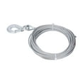 thumbnail image 6 of Ouitble Cuerda galvanizada de cabrestante de línea de Acero, Cable de Alambre de cabrestante galvanizado de Acero Inoxidable de 2000 Libras de Fuerza, reemplazo de Cable de 4mm x 12m, 6 of 8