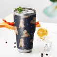 thumbnail image 3 of 30oz Goldendoodle Dog Tumblers Stainless Steel Tumbler with Lid and Straw,Vacuum Insulated Double Wall Travel Tumbler Cups Mug with Cleaning Brush for Coffee,Tea, 3 of 7