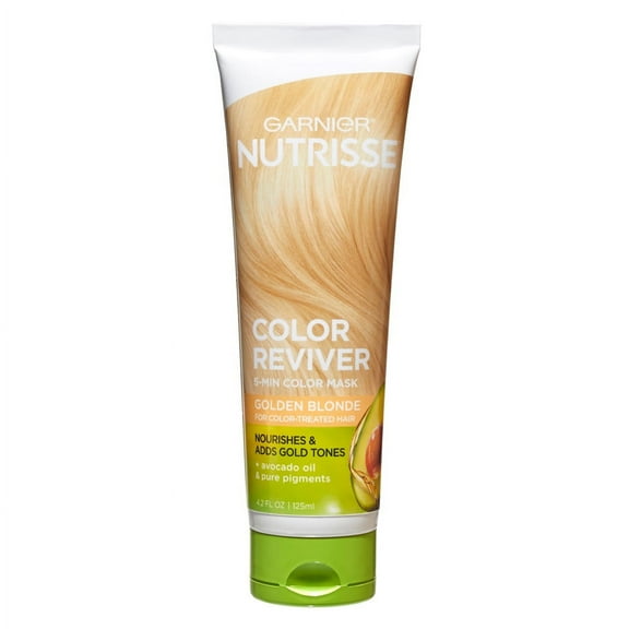 Garnier Nutrisse Color Reviver 5 Min Color Mask, Golden Blonde, 4.2 fl oz