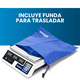 thumbnail image 5 of Báscula Comercial Digital 40 Kg Recargable Tecla Tara Labg Color Blanco, 5 of 5