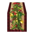 thumbnail image 2 of Cevemin Elegant Christmas Table Runner for Holiday Decor, Durable Polyester Kitchen Dining Table Cover for Xmas, Birthday Parties, Home Celebration Accessories, 2 of 6