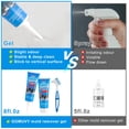 thumbnail image 4 of Home Mou-ld Remover Gel, 2 Pack Blck Stain Grout Cleaner, Washing Machine Gel for Washing Machine Refrigerator Strips, Bathroom, Wall, Tiles Grout, Sealant, Glass, Kitchen, Sinks, 4 of 6