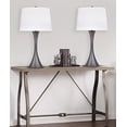 thumbnail image 4 of Lampe de Table de 29 Po avec Corps en Sablier (Gris Ardoise), 4 of 5