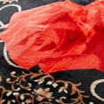 thumbnail image 4 of NC Plush Fleece Blanket For Bed,Lightweight Soft Black Red Floral Blanket,Queen 75"x91", 4 of 6