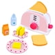 thumbnail image 5 of Juguete tostador de cocina con accesorios, aprendizaje educativo, rico y , 10 piezas, juguetes de simulación para y niñas en SM SunniMix Tostadora de aprendizaje, 5 of 8