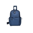 thumbnail image 2 of Bolsa de pecho repelente al agua para hombre - Bolso de hombro de viaje para hombres, bolso cruzado casual pequeño, ligero y ajustable, 2 of 8