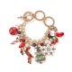 thumbnail image 1 of Pulsera con elemento de Feliz Navidad, árbol de Navidad artesanal, bastón de caramelo, adornos decorativos bonitos que combinan con todo, accesorios de decoración elegantes, 1 of 5
