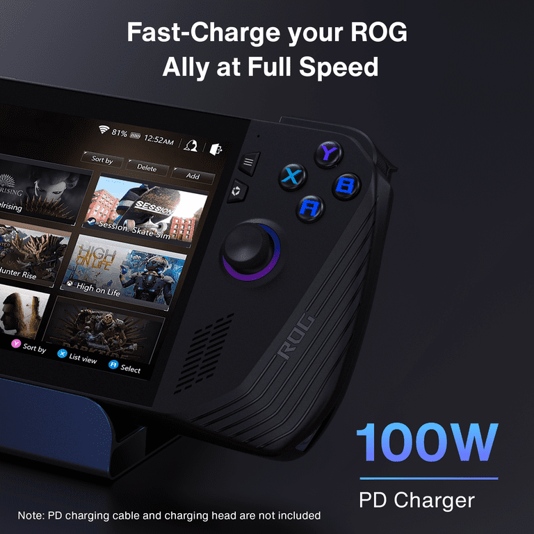 iVANKY Legion Go ROG Ally Steam Deck Dock with 4K HDMI and 100W PD