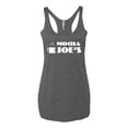 thumbnail image 2 of Mocha Joe's Coffee Stand Shop Logo | Womens Pop Culture Premium Tri-Blend Racerback Tank Top, Premium Heather, X-Large, 2 of 4