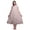 Pig Pink3, variant on White Butterfly Butterflies Printed Cotton Nightgowns For Women Sleeveless Gown Sleepwear Maxi Dress Large