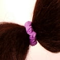thumbnail image 4 of Amelia Beauty, Purple Jersey Scrunchies, 2.25in Diameter, Gentle on Hair, Strong Hold, No Snag, No Dents or Creases. 12 Pack, 4 of 10