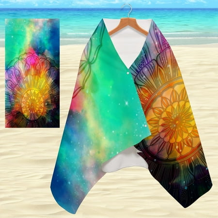

Microfiber Beach Towel Bath Towel Quick Drying Super Absorbent Light Towel Blanket Facial Mask Printing