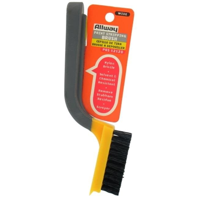 Allway Tools Soft Grip Wide Handle Stainless Steel Stripper Brush 