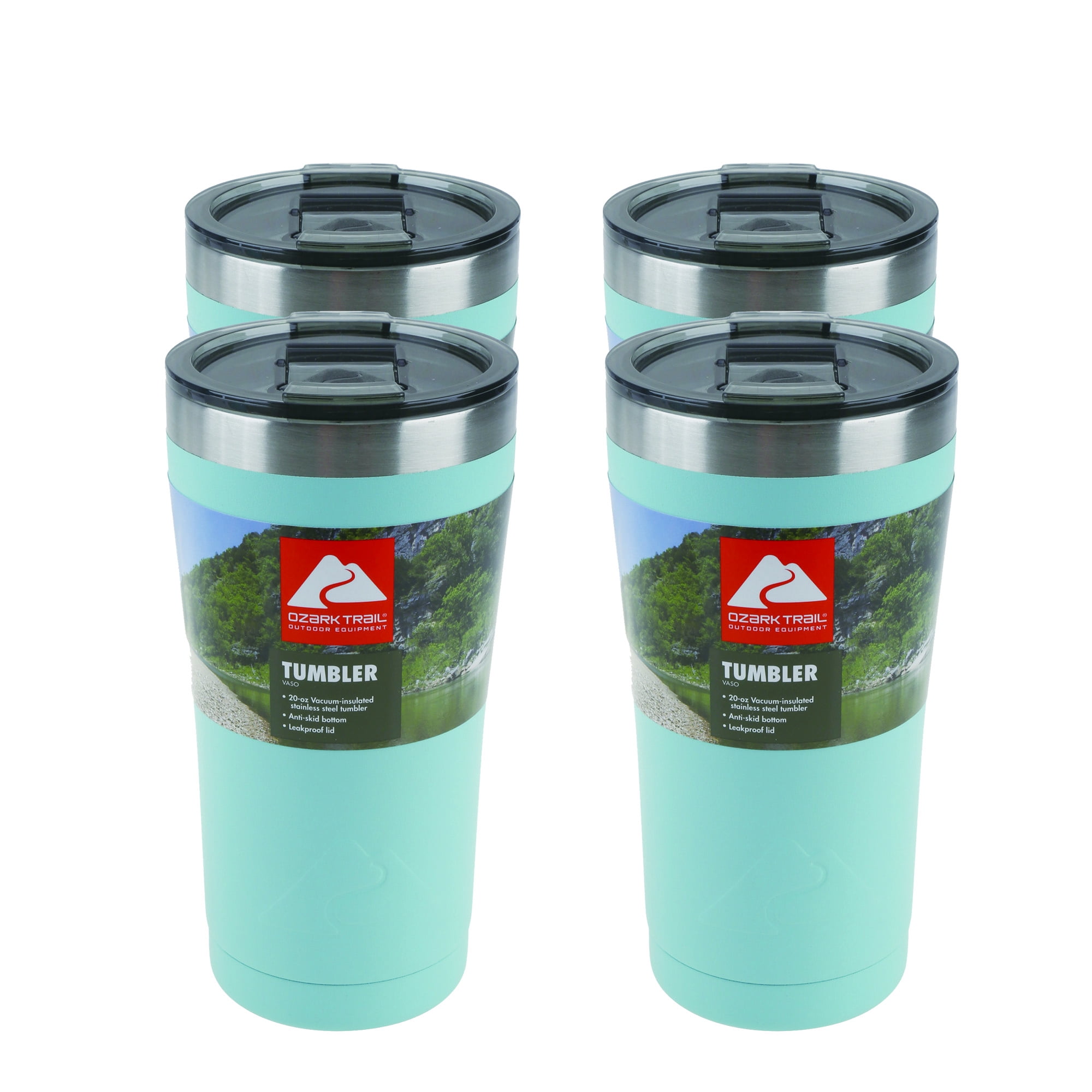 ozark trail double wall vacuum sealed stainless steel coffee mug