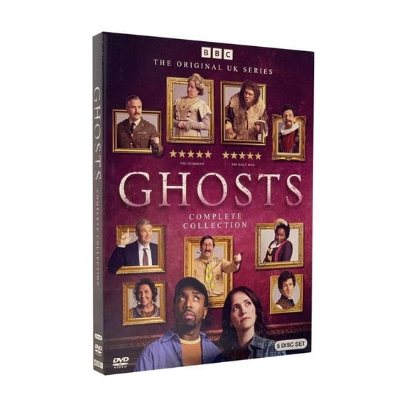 Ghosts: The Complete Series Season 1-5 (DVD, 5-Disc Box set)