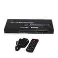 thumbnail image 2 of 4X1 Multi-Viewer Splitter With Seamless Switcher 4 Ports IR Control, 2 of 6