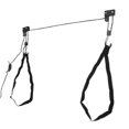 thumbnail image 1 of 2 Pcs Support de Plafond Noir pour Kayak Canot, Support de Toit pour Vélo pour Garage, 1 of 5