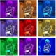 thumbnail image 4 of 2026 Attack on Titan 3D Anime Lamp Night Levi Ackerman Illusion Night Figurine from Attack On Titan Japanese Anime Led Sensor Lights, 4 of 5