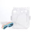 thumbnail image 1 of yeacher Fujifilm Instax Mini 12 Crystal Clear Protective Case with Strap and Stickers - 3-in-1 Set for Camera Protection and Customization (Package F), 1 of 6