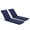 Navy Blue, variant on Pellebant Outdoor Chaise Lounge Cushion, Waterproof Recliner Cushion 80" x 23", Navy Blue