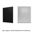 thumbnail image 3 of Guardoinrt Window Blinds Shade Kitchen Living Room Curtain Modified Hardware Cover Kit Accessories Component Blackout Accessory Furnishing 90cmx180cm Black 1Set, 3 of 6