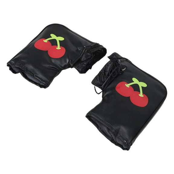 Hemoton 1 Pair Windproof Motorbike Gloves Waterproof Motorcycle Handlebar Mittens Universal Winter Hand Warmers for ATV Scooter Snowmobile