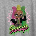 thumbnail image 3 of LOL OMG! Fashion Dolls - Sways Spray Paint - Women's Short Sleeve Graphic T-Shirt, 3 of 5