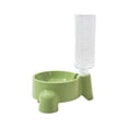 thumbnail image 2 of Cuenco de agua para gatos, alimentador de agua automático individual, dispensador de agua para perros, bebedero para mascotas, cuenco para beber para mascotas sin derrames,,Amarillo, 2 of 7