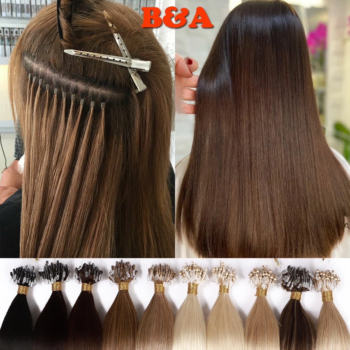 microbead hair extensions