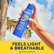 Coppertone Sport Sunscreen Spray, SPF 100 Spray Sunscreen, 5.5 oz