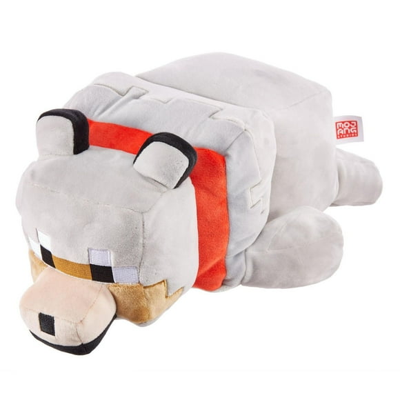 Minecraft Peluche de base Grand format Loup apprivoisé