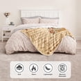 thumbnail image 4 of LHSHID Wedding Anniversary Couples Gifts Blanket Flannel Soft and Comfortable Anti static Bed Sofa Blanket 50x60in, 4 of 6