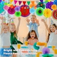 thumbnail image 3 of Tissue Paper Pom Poms - 27 Piece Set - Colorful Party Decorations - Paper Flowers for Birthdays and Special Occasions, 3 of 4