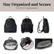 thumbnail image 5 of Mochila Securtex, antirrobo, vacaciones, viajes, nailon, RFID, 5 of 5