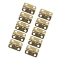 thumbnail image 1 of 10x Hardware Rotación de metal Levante Bisagra de puerta interna Bisagras a tope 24x19MM 16 x 12 mm Sunnimix Levante las bisagras de la puerta, 1 of 7