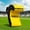 Yellow, variant on FORZA Rugby Ruck & Roll Pad – C-Shaped Contact Training Tackle Shield
