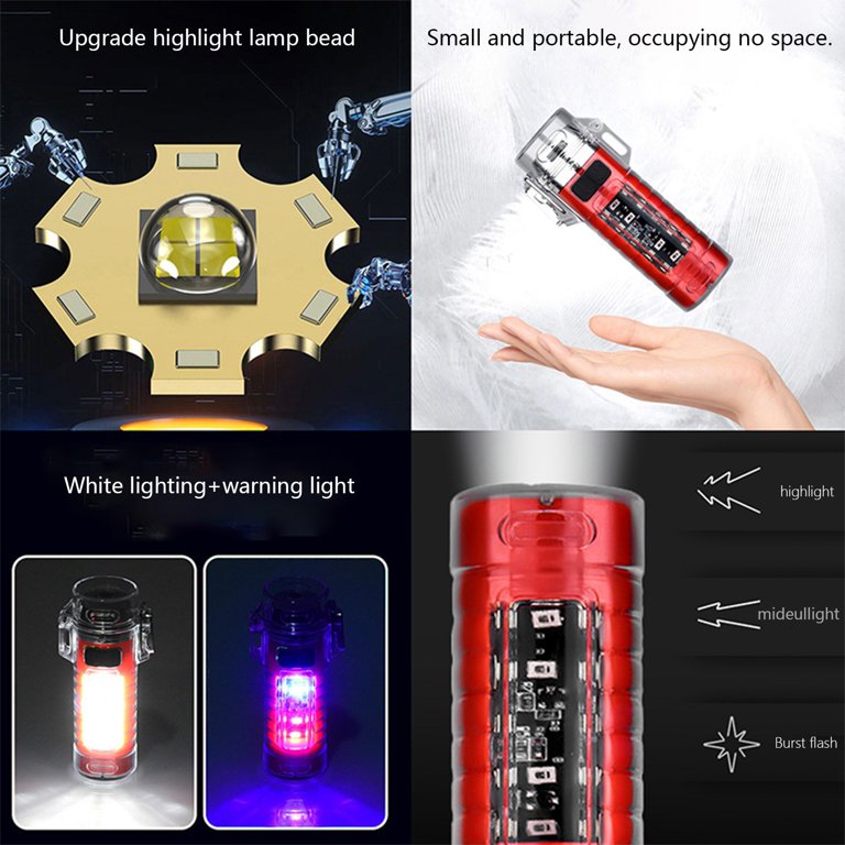 2 and 1 led rechargeable flashlight Bunk House The Lookout 2-in-1 Lantern & The Bell + Howell Bionic Work Light Beam is a powerful LED work light that is perfect for a variety of tasks 2 in 1 LED Flashlight