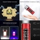 thumbnail image 5 of 2 in 1 USB Rechargeable Flashlight Lighter | LED High Brightness | Waterproof Portable | Multi-Mode Strong & Weak Light | Type-C Fast Charging | Red | 9.4x4.3cm | 1 Pack, 5 of 8