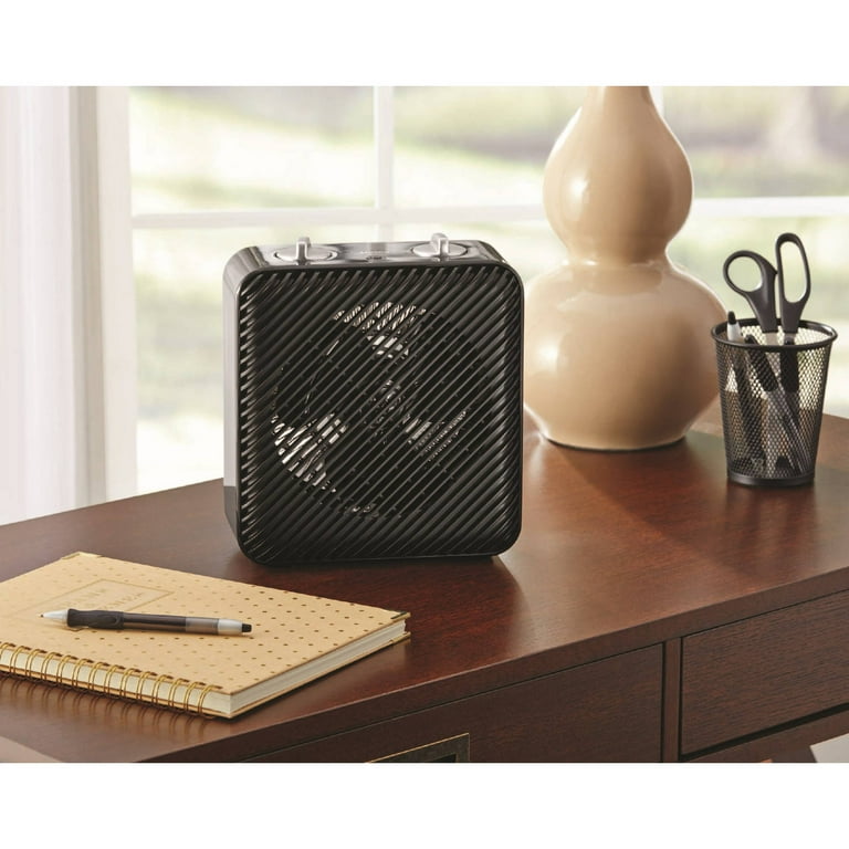 Pelonis 1500W 3-Speed Electric Fan-Forced Space Heater, PSH08F1ABB, Black -  Walmart.com