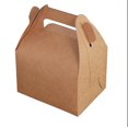 thumbnail image 1 of Yaju Rustic Kraft Rectangular Hamper Gift Box Bags Party Wedding Christmas Gift. (brown)(10pcs), 1 of 5
