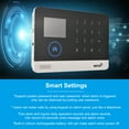 thumbnail image 3 of OWSOO 433MHz Wireless WIFI + GSM Auto-dial Alarm System LCD Display Door Sensor PIR Motion Sensor Phone APP Remote Control Compatible with Home Voice Control Smart Home Burglar Alarm System, 3 of 7