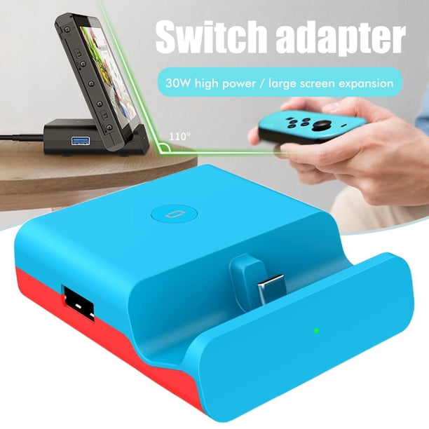 Soporte De Carga Compatible Con Switch Tv Converter Adapter Bracket Type-C Charger Stand Vogacara EL016641-03