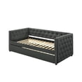 thumbnail image 5 of ACME Romona Full Upholstered Daybed with Twin Trundle in Grey, 5 of 5