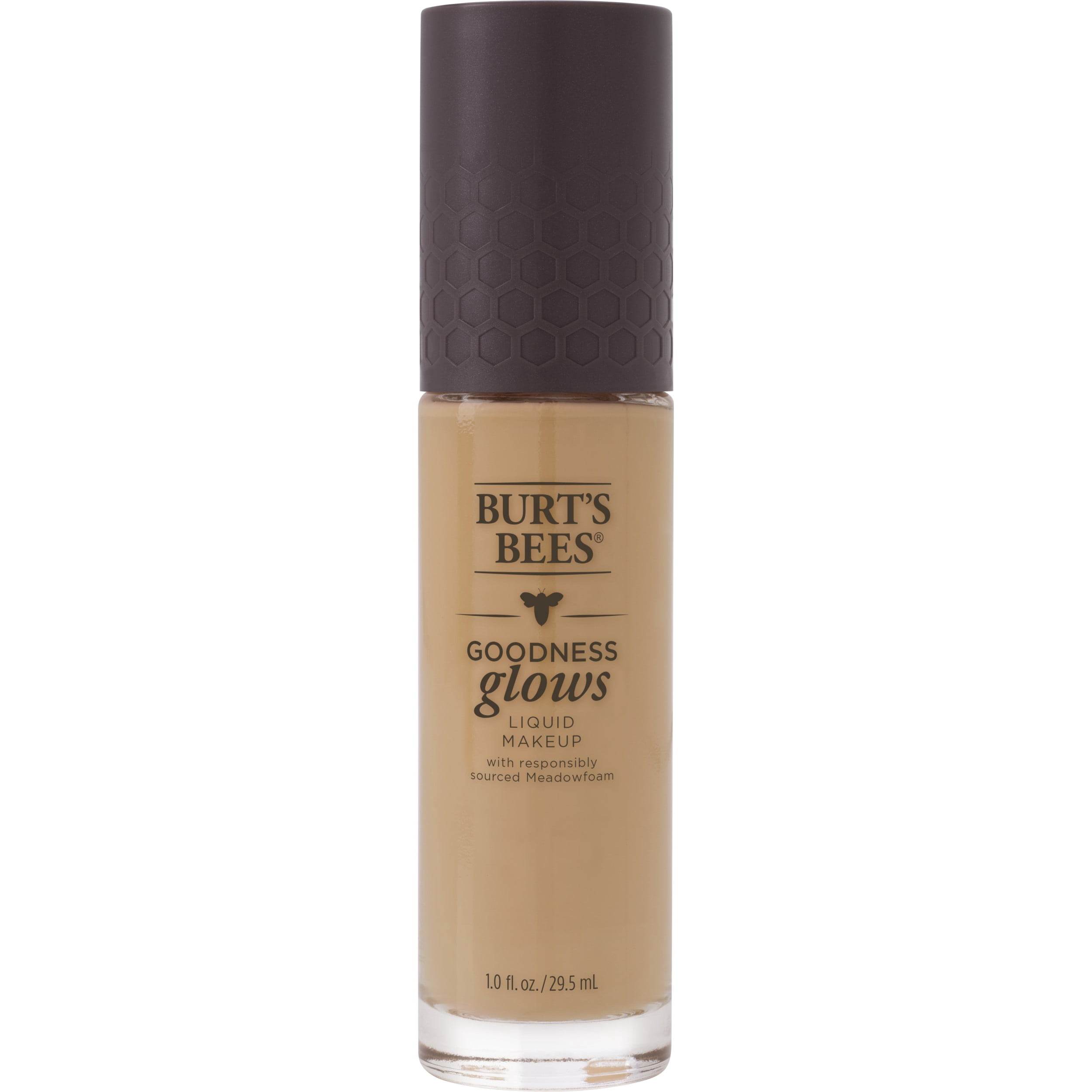 Burts Bees Goodness Glows Liquid Foundation, Warm Honey - 1.0 Ounce