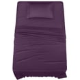 thumbnail image 1 of Juego de sábanas dobles Utopia Bedding, 3 piezas, microfibra, color morado oscuro, 1 of 7
