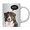 Bernese Mountain Custom, variant on CTDream Personalized 11oz. Dog Coffee Mug Gift, Brown Labrador Retriever Up Close, 1-Pack, Custom Name, Pet Animal Lover Birthday Christmas Gift for Her Family