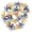 B, variant on Torch 1Pc Easter Garland for tree, 6.5 Ft Colorful Egg Tinsel Twist Easter Tree Decorations, for Spring Fireplace, Office, Indoor Outdoor Easter Party Decorations, B, Makeup Organizers
