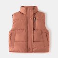 thumbnail image 3 of Children's Clothes Waistcoat Kids Vest Boy Girl Thicken Velvet lining Keep Warm Jackets Vest Children's Clothing Autumn Winter, 3 of 6