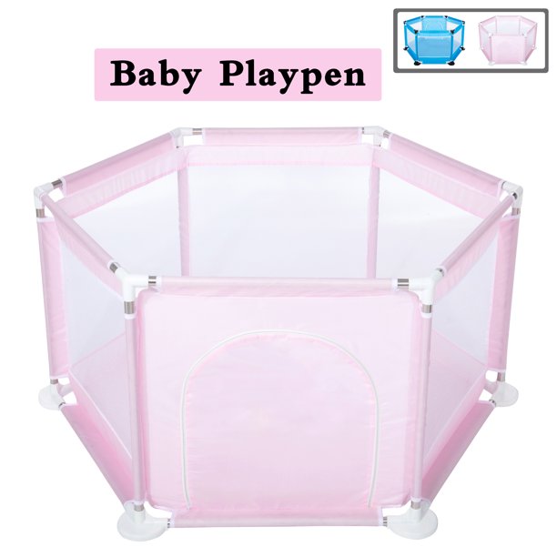 NK HOME Playpen for Baby, Kids 6 Sides Portable Baby Playpen, Indoors or Outdoors Child Playpen
