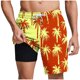 thumbnail image 1 of Pantalones Cortos para Hombre Cintura Elástica con Bolsillos, Forro de Impresión de Moda Casual para la Playa, Al Aire Libre Y el Uso Diario, 1 of 6